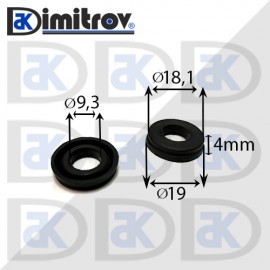 Гумичка Ø 19 x Ø 9,3 x 4 mm
